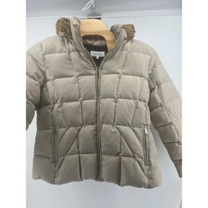 Calvin Klein Tan Puffer Jacket